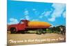 Giant Ear of Corn on Truck, Iowa-null-Mounted Premium Giclee Print