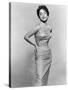 Giant, Elizabeth Taylor, 1956 (b/w photo)-null-Stretched Canvas