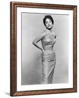 Giant, Elizabeth Taylor, 1956 (b/w photo)-null-Framed Photo