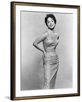 Giant, Elizabeth Taylor, 1956 (b/w photo)-null-Framed Photo