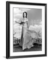 Giant, Elizabeth Taylor, in a Dress by Marjorie Best, 1956-null-Framed Photo