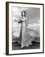 Giant, Elizabeth Taylor, in a Dress by Marjorie Best, 1956-null-Framed Photo