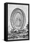 Giant Ferris Wheel, International Exhibition, Chicago, 1893-null-Framed Stretched Canvas
