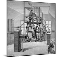 Giant Galvanometer in the Physics Laboratory, Cornell University, New York, USA, 1886-null-Mounted Giclee Print