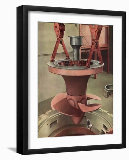 Giant Generator, 1935-Charles Sheeler-Framed Giclee Print