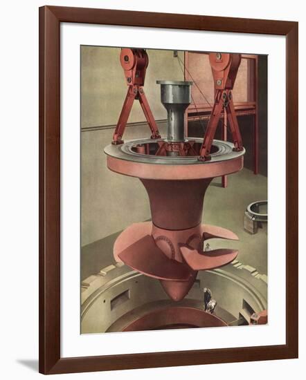 Giant Generator, 1935-Charles Sheeler-Framed Giclee Print