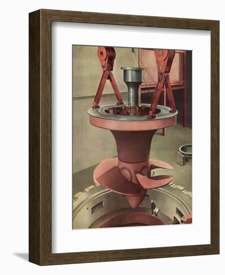 Giant Generator, 1935-Charles Sheeler-Framed Giclee Print