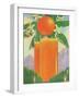 Giant Glass of Orange Juice-null-Framed Art Print