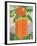 Giant Glass of Orange Juice-null-Framed Art Print