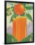 Giant Glass of Orange Juice-null-Framed Art Print