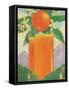 Giant Glasses of Orange Juice-null-Framed Stretched Canvas