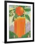 Giant Glasses of Orange Juice-null-Framed Giclee Print