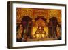 Giant golden Buddha, Bai Dinh Buddhist Temple Complex, Vietnam-David Wall-Framed Photographic Print