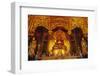 Giant golden Buddha, Bai Dinh Buddhist Temple Complex, Vietnam-David Wall-Framed Photographic Print