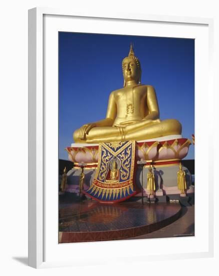 Giant Golden Buddha, Koh Samui, Thailand, Asia-Dominic Webster-Framed Photographic Print