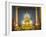 Giant Golden Statue of the Buddha, Wat Benchamabophit (Marble Temple), Bangkok, Thailand-Angelo Cavalli-Framed Photographic Print