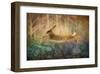 Giant Hare leaps-Claire Westwood-Framed Art Print