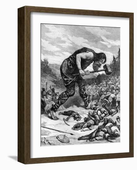 Giant Killing Saracens 1897-Chris Hellier-Framed Photographic Print
