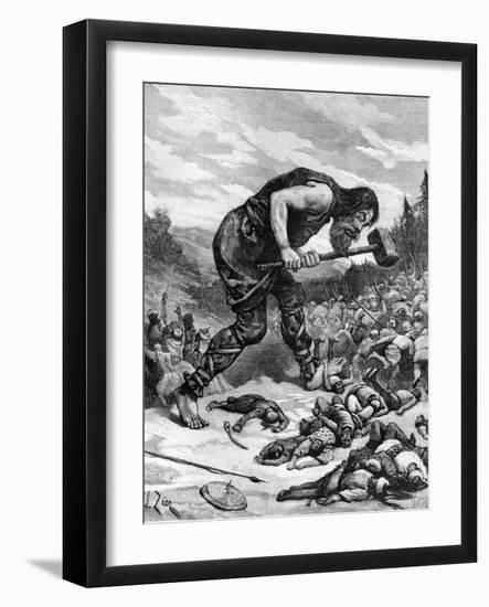 Giant Killing Saracens 1897-Chris Hellier-Framed Photographic Print