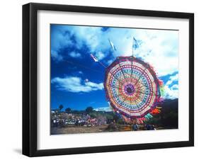 Giant Kite Festival, All Souls All Saints Day, Guatemala-null-Framed Photographic Print