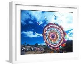 Giant Kite Festival, All Souls All Saints Day, Guatemala-null-Framed Photographic Print