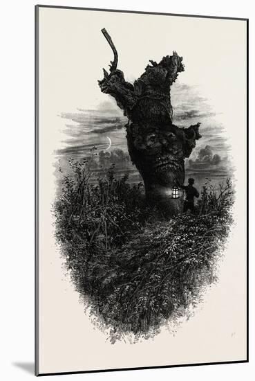 Giant Oak Near Cranbourne Tower, the Forest Scenery Of19th Century-null-Mounted Giclee Print