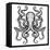 Giant Octopus - Sea Monster-IADA-Framed Stretched Canvas