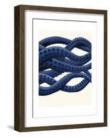 Giant Octopus Tentacles a-Fab Funky-Framed Art Print