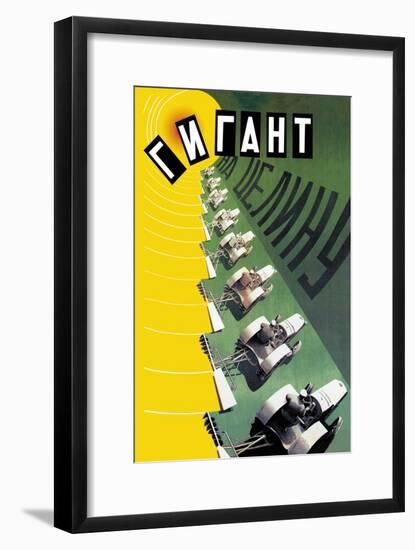 Giant on Virgin Soil-Ruklevsky-Framed Art Print