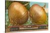 Giant Onions on Flatbed-null-Stretched Canvas