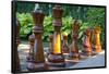 Giant Outdoors Chess Set Photo Poster-null-Framed Standard Poster