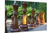 Giant Outdoors Chess Set Photo Poster-null-Mounted Standard Poster