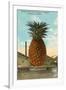 Giant Pineapple on Flatbed, Honolulu, Hawaii-null-Framed Art Print