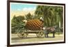 Giant Pineapple on Wagon, Florida-null-Framed Art Print