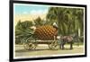 Giant Pineapple on Wagon, Florida-null-Framed Art Print