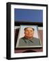 Giant Portrait of Mao Tzedong on the Heavenly Gate to the Forbidden City, Beijing, China-Angelo Cavalli-Framed Photographic Print