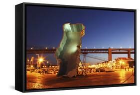 Giant Portugal Shaped Swimming Pool-Stuart Forster-Framed Stretched Canvas