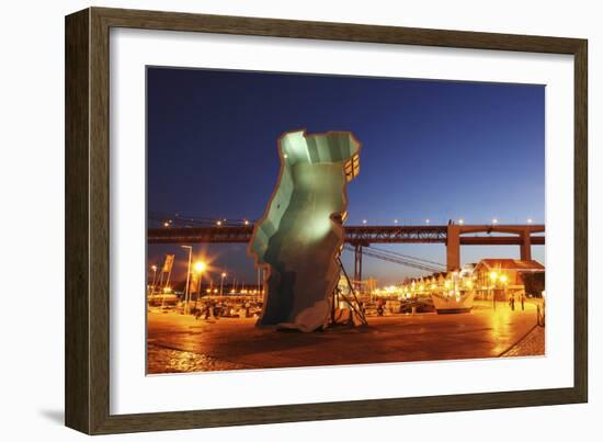 Giant Portugal Shaped Swimming Pool-Stuart Forster-Framed Photographic Print