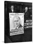 Giant Poster of New York Governor Franklin Roosevelt, Candidate for Democratic Pres Nomination-null-Stretched Canvas