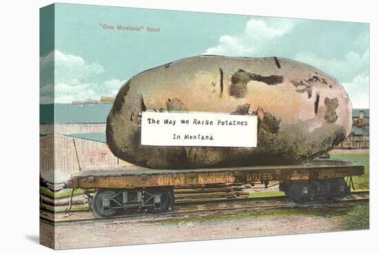 Giant Potato on Flatbed, Montana-null-Stretched Canvas