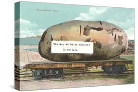 Giant Potato on Flatbed, Montana-null-Stretched Canvas