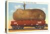 Giant Potato on Rail Car, Maine-null-Stretched Canvas