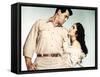 Giant, Rock Hudson, Elizabeth Taylor, 1956-null-Framed Stretched Canvas