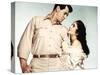 Giant, Rock Hudson, Elizabeth Taylor, 1956-null-Stretched Canvas