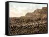 Giant's Causeway, 1890s-Science Source-Framed Stretched Canvas