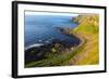 Giant's Causeway Cliffs and Seascape-CaptBlack76-Framed Photographic Print