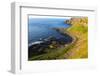 Giant's Causeway Cliffs and Seascape-CaptBlack76-Framed Photographic Print