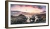 Giant's Causeway, County Antrim,  Ulster region, northern Ireland, United Kingdom. Panoramic view o-Marco Bottigelli-Framed Photographic Print