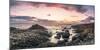 Giant's Causeway, County Antrim,  Ulster region, northern Ireland, United Kingdom. Panoramic view o-Marco Bottigelli-Mounted Photographic Print