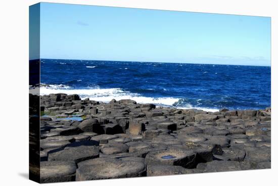 Giant's Causeway, Ireland.-Ibeth-Stretched Canvas